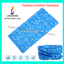 LSB-0623 Lingshang multifunctional bandana 100% polyester fashionable scarf